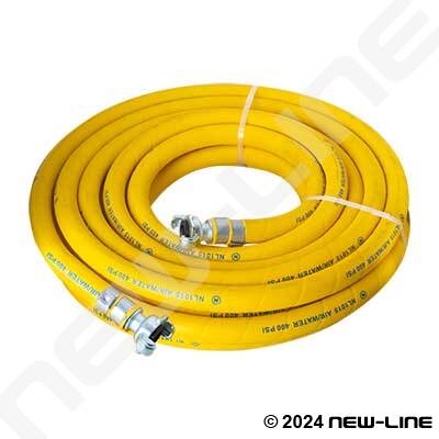 Yellow HD Air & Water Hose/N32 Universals