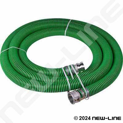 Green Series K Transfer Hose with Female x Male Cams