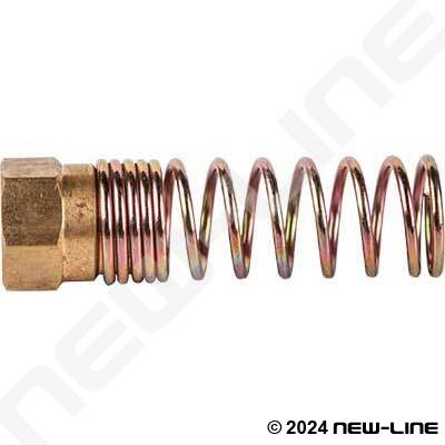 Rubber DOT Hose Nut with Spring