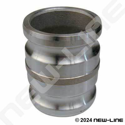 Stainless Double Male Camlock Spool Adapter