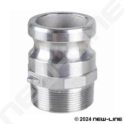 316 Stainless Part F Camlock - Male NPT Adapter