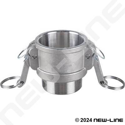 316 Stainless Part B Camlock - Male NPT Coupler