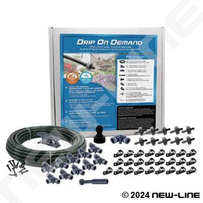 Drip-On-Demand Kits - Modular Drip Soaker Irrigation System