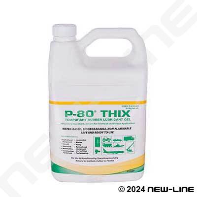 P-80 Thix Rubber Lubricant 4-Liters