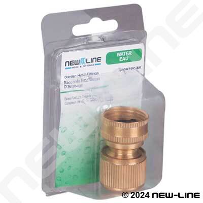 Express Pack Brass Deluxe Quick Connect Coupler