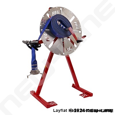 Up to 4" or 6" Collapsible Layflat Hose Recoiler/Winder