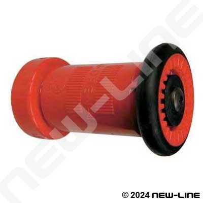 Red Polycarbonate Fog Nozzle - Premium Grade ULC (1.5")