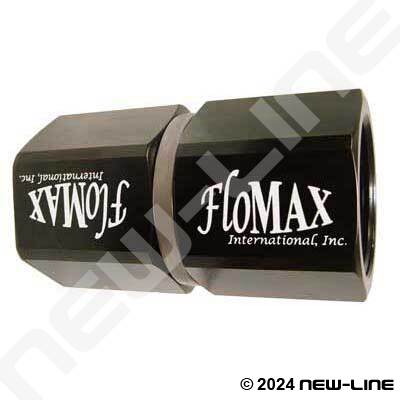 Flomax Standard Fuel Swivel - Double Nut FNPT x FNPT