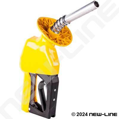 Service Station Yellow Fuel Nozzle (with Hold Open Rack)