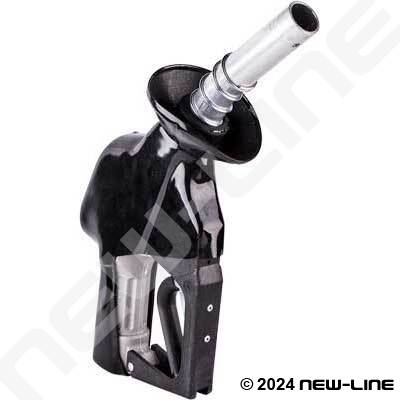 Service Station Black Fuel Nozzle (with Hold Open Rack)