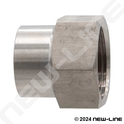 Stainless Steel Female NPT x Female GHT Solid