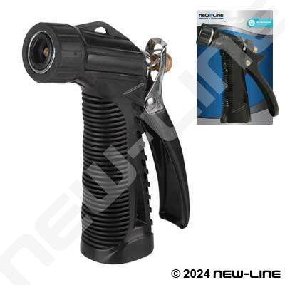 Metal Garden Nozzle With Insulated Grip & Bumper