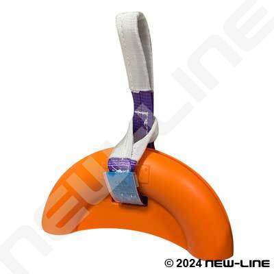 Hose Support Bun Device with Sling (1" To 2" Long Radius)