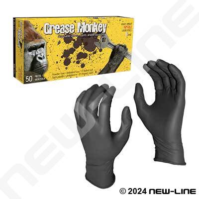 Grease Monkey Nitrile Powderless Disposable Gloves