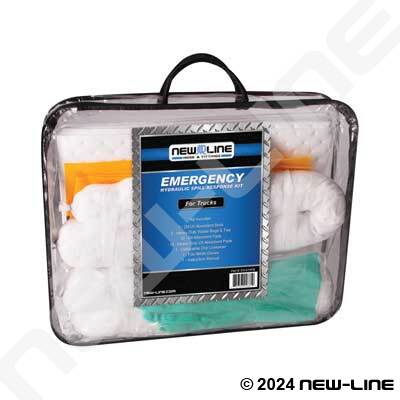 Combo Hydraulic Oil/Water Cleanup Truck Kit - Clear Bag