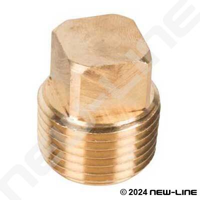 Brass Square Head Plug (Standard/Common)
