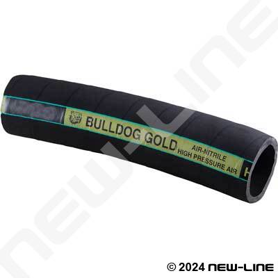 Black Boston Bulldog Gold Air Hose