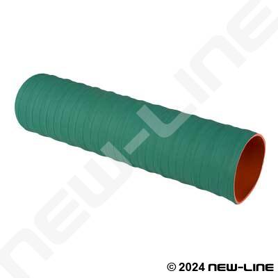 Wire Reinforced Green Silicone Coolant Hose