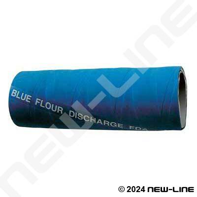 Blue ContiTech Flour Softwall Discharge Hose FDA NR Tube