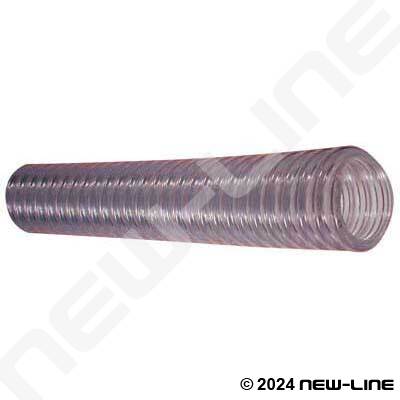 Clear Copper Grounding Wire PVC Transfer Hose