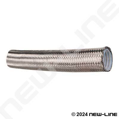 PTFE Convoluted PTFE Lined Stainless Braided Hose