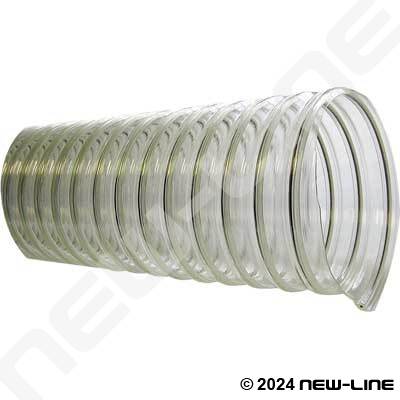 Clear Static Dissipating Urethane Ducting