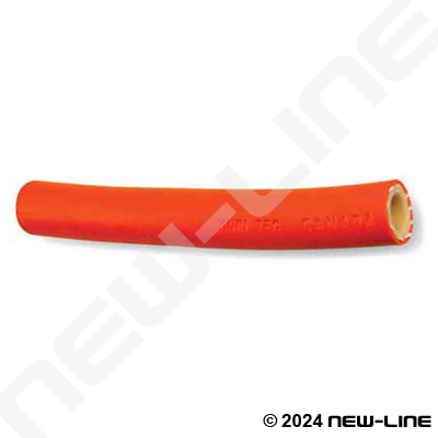 Orange A4152 Nylon Paint & Solvent Fluid Hose - 250 PSI
