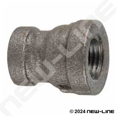 Black Malleable Iron Reducer Coupling