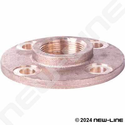 Brass Floor Cover Mounting Flange