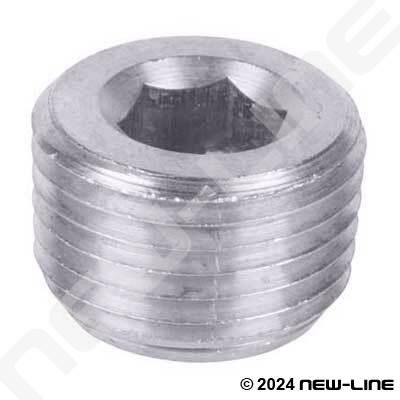Stainless Hex Countersunk Plug