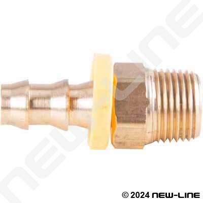 Push-On x Male NPT Solid