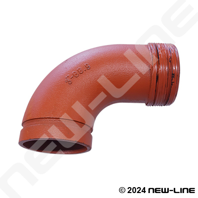 Grooved x Male NPT Standard 90° Elbow