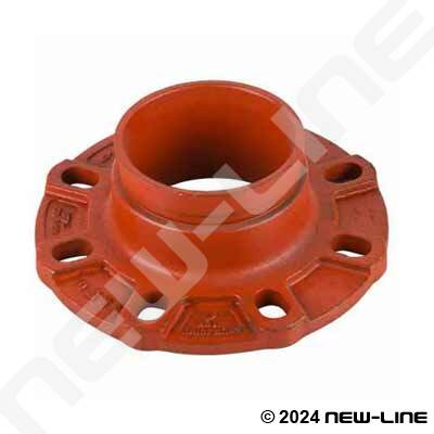 Grooved x ANSI 125/150# Universal Flange Adapter
