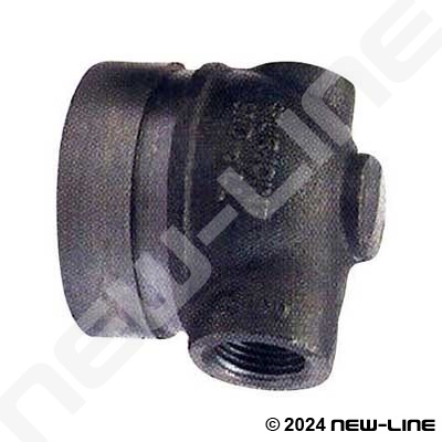 Grooved x NPT 90° End-All Cap