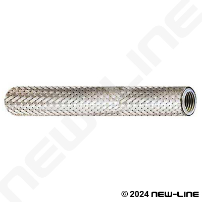 304 Stainless Corrugated Helical Hose/304 Stainless Braid