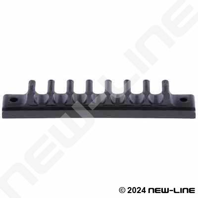 Tube Channel / Rack (Straight) with 7 Slots