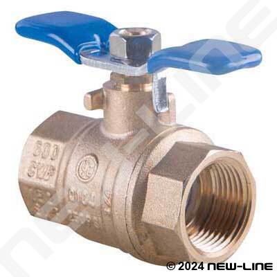 Brass Ball Valve with Wing Handle