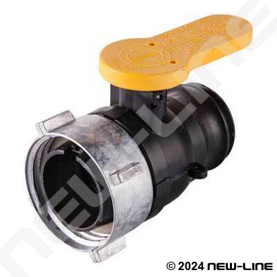 NPSH or Part A (dual use) x Buttress FP Poly Ball Valve