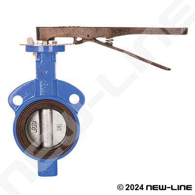 Standard Wafer Butterfly Valve, Lever Operated, EPDM Seal