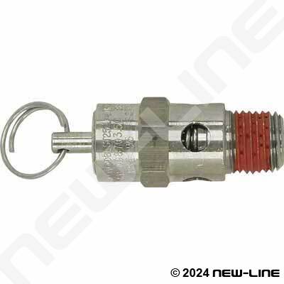 Male NPT SS Safety Relief Valve