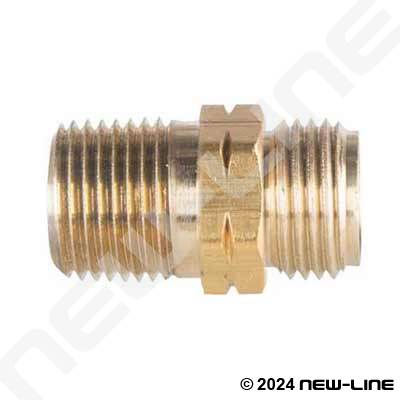Acetylene x Male NPT Outlet Adapter