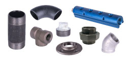 Black Iron, Galvanized Iron, Stainless, & Forged Steel Pipe Fittings