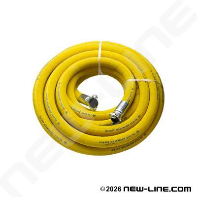 Yellow HD Air & Water Hose/N32 Universals