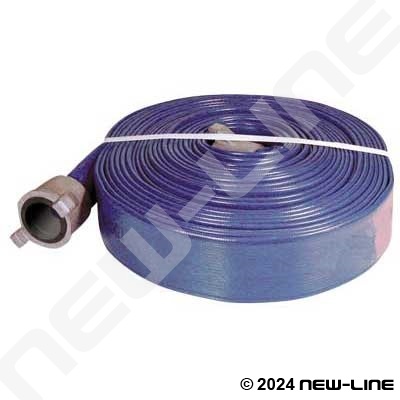 Blue PVC Discharge with Instant Forestry Coupler