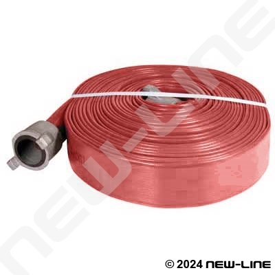 Red PVC Discharge with Instant Forestry Coupler