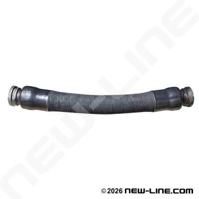 Textile Concrete 1233# Hose with HD Flanges