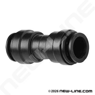 John Guest Metric Union - Black