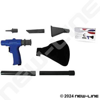 Air Vacuum & Blow Gun Kit with Female NPT