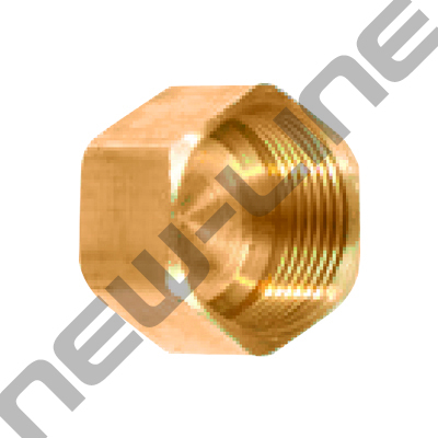Standard Brass Compression Thread End Cap