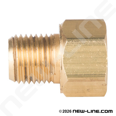 Male x Female Inv Flare Connector/Bushing
